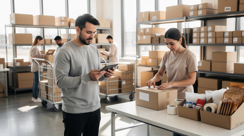 prepare systems before sales